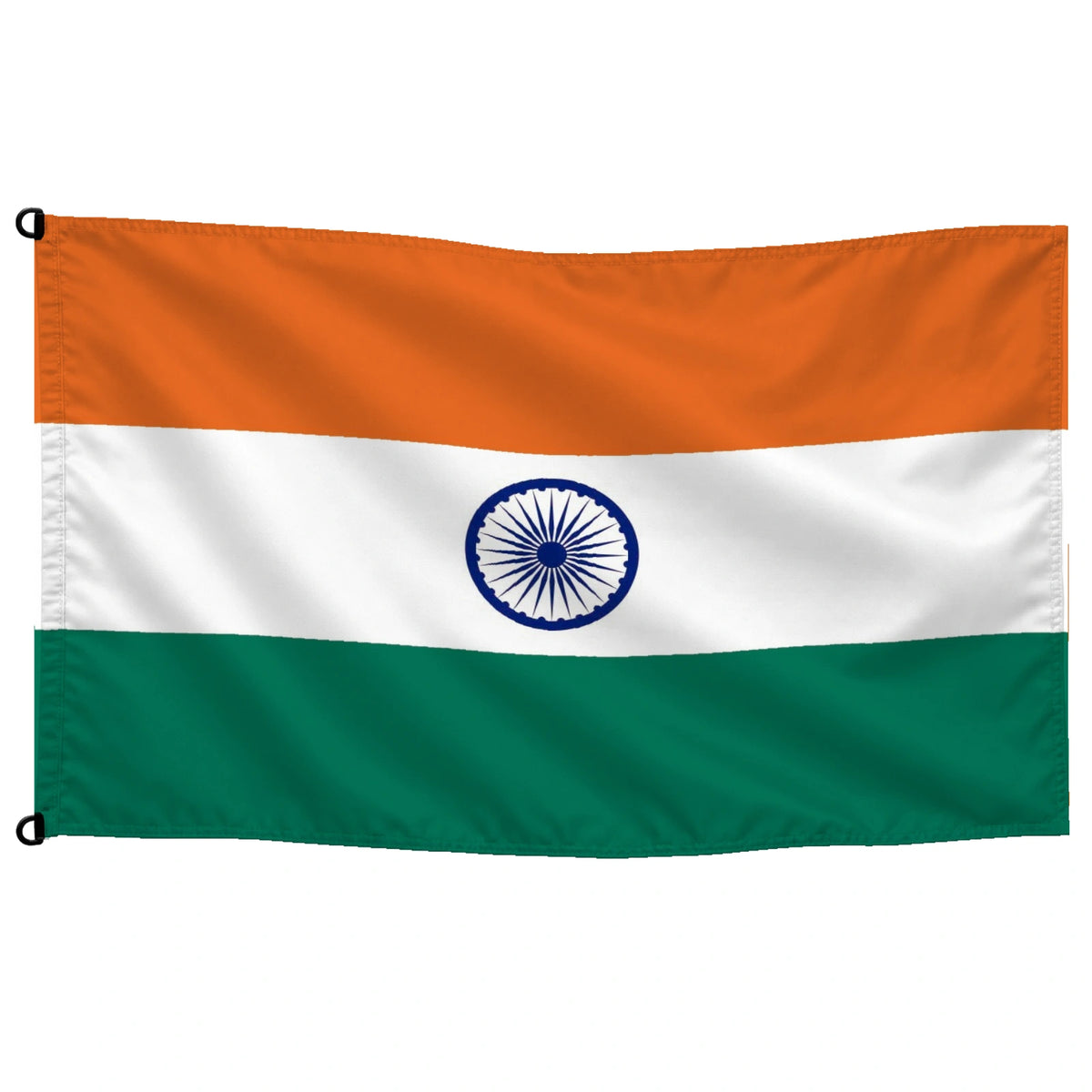 Bandera de India — con escudo