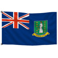 Bandera de Islas Vírgenes Británicas de despacho · Banderiva