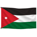 Bandera de Jordania de despacho · Banderiva