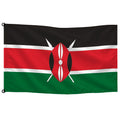 Bandera de Kenia de despacho · Banderiva