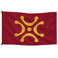 Bandera de mesa de Lábaro · Banderiva