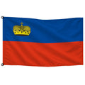Bandera de Liechtenstein de despacho · Banderiva