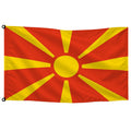 Bandera de Macedonia del Norte de despacho · Banderiva
