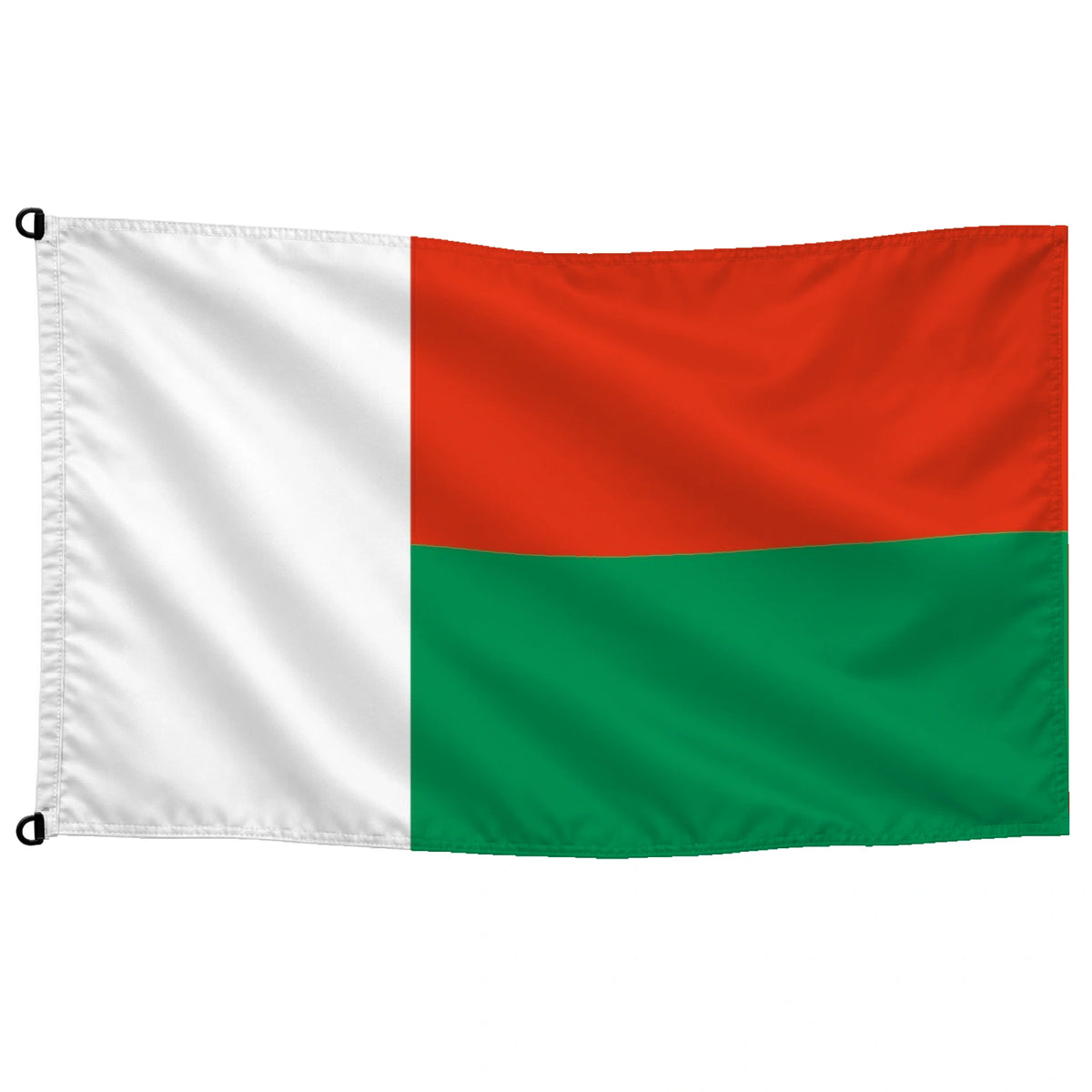 Bandera de Madagascar — sin escudo
