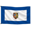 Bandera de despacho de Málaga provinci · Banderiva