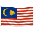 Bandera de Malasia de despacho · Banderiva