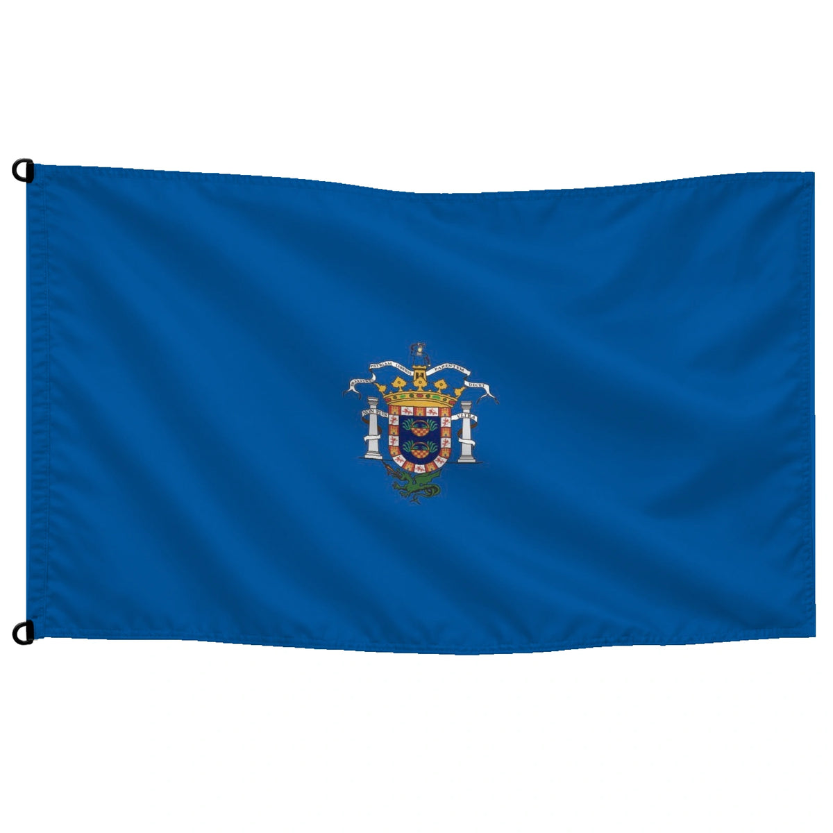 Bandera de Melilla — con escudo