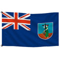 Bandera de Montserrat de despacho · Banderiva