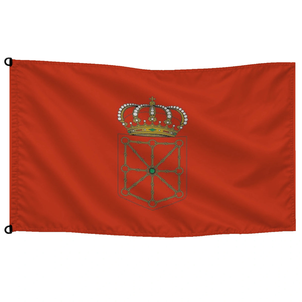 Bandera de Navarra — con escudo