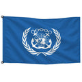Bandera de mesa de OMI · Banderiva