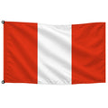 Bandera de Perú de despacho — sin escudo · Banderiva