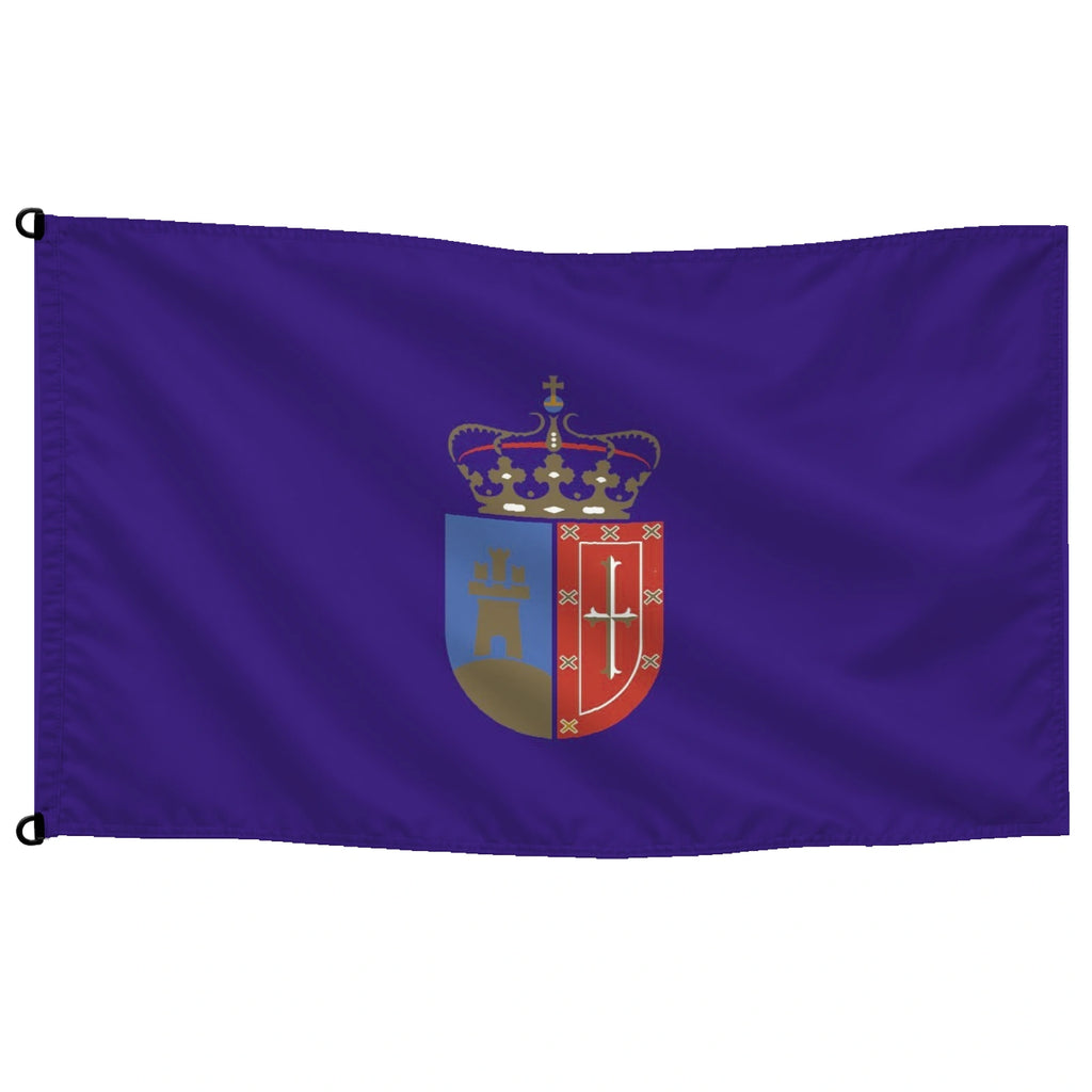 Bandera de Pozuelo de Alarcón de despacho · Banderiva