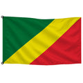 Bandera de República del Congo de despacho · Banderiva