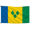 Bandera de San Vicente y las Granadinas de despacho · Banderiva