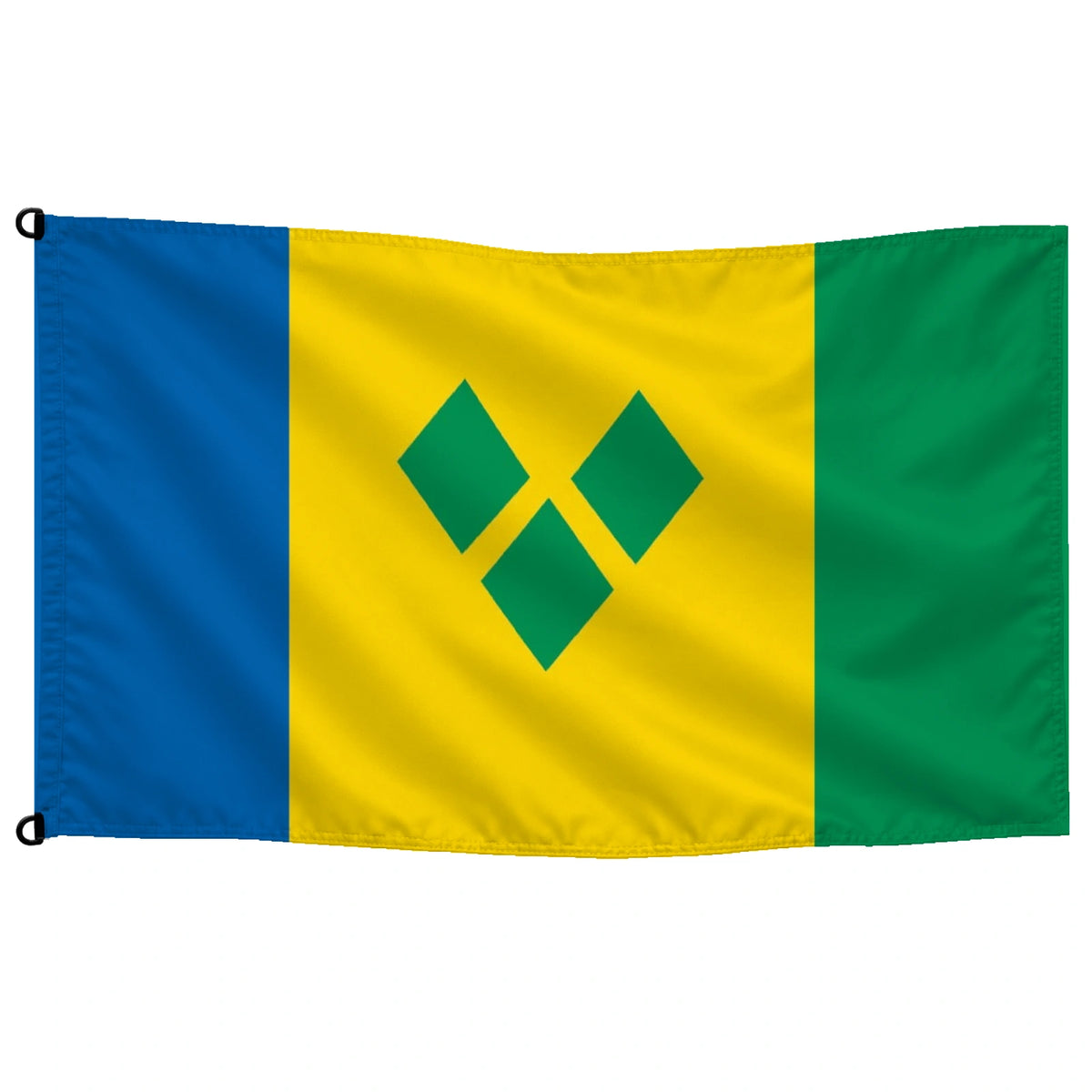 Bandera de San Vicente y las Granadinas