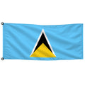 Bandera de Santa Lucía de mesa · Banderiva