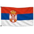 Bandera de Serbia de despacho · Banderiva