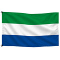 Bandera de Sierra Leona de despacho — sin escudo · Banderiva