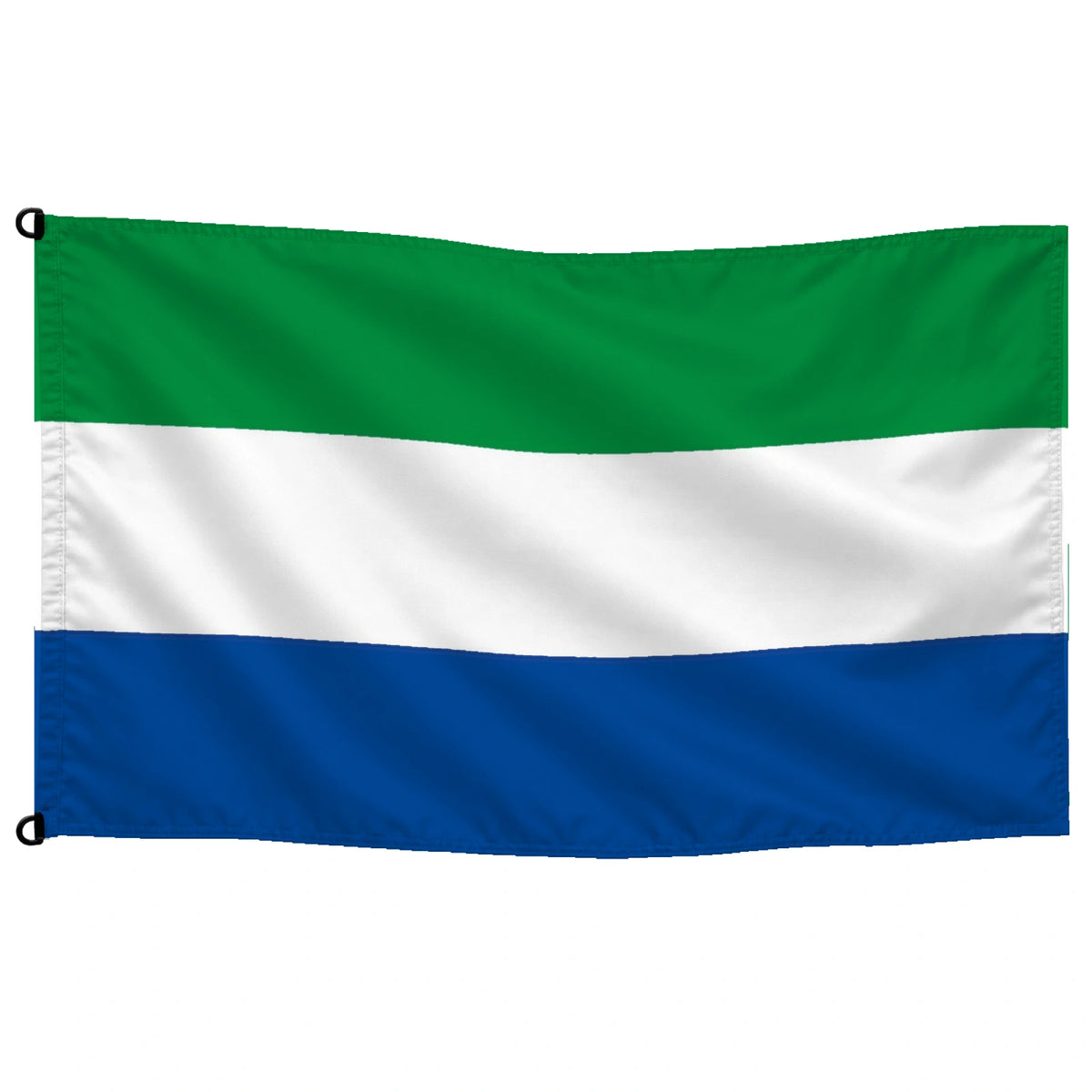 Bandera de Sierra Leona — sin escudo