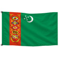 Bandera de Turkmenistán de despacho · Banderiva