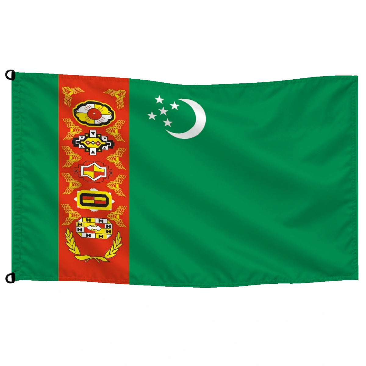 Bandera de Turkmenistán