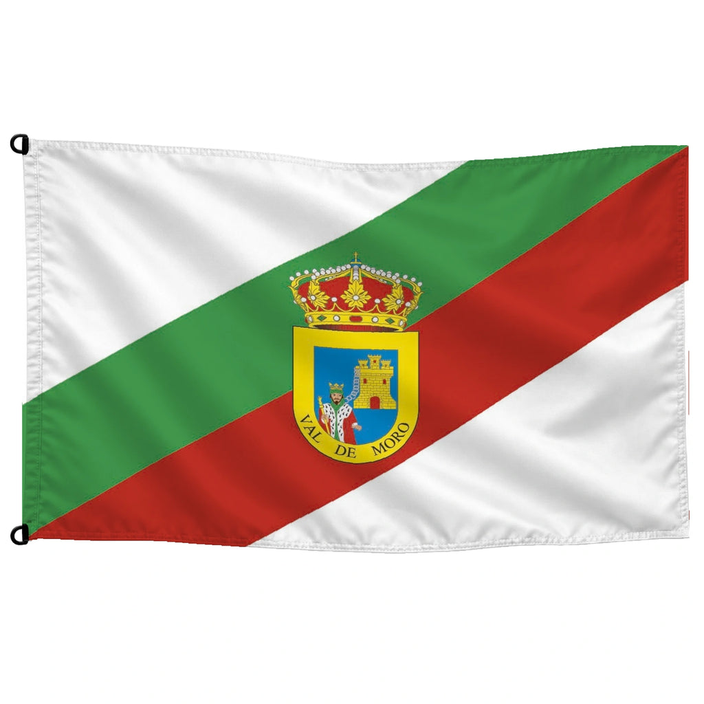 Bandera de Valdemoro de despacho · Banderiva