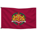 Bandera de despacho de Valladolid provincia · Banderiva
