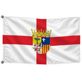 Bandera de despacho de Zaragoza provincia · Banderiva