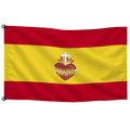 Bandera de mesa del Sagrado Corazon · Banderiva