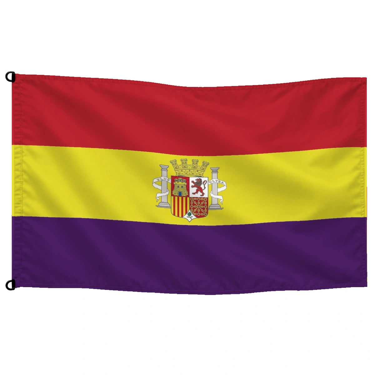 Bandera España Republicana con escudo