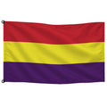Bandera de mesa España Republicana sin escudo · Banderiva