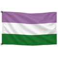 Bandera de mesa GenderQueer · Banderiva
