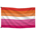 Bandera de mesa lésbica · Banderiva
