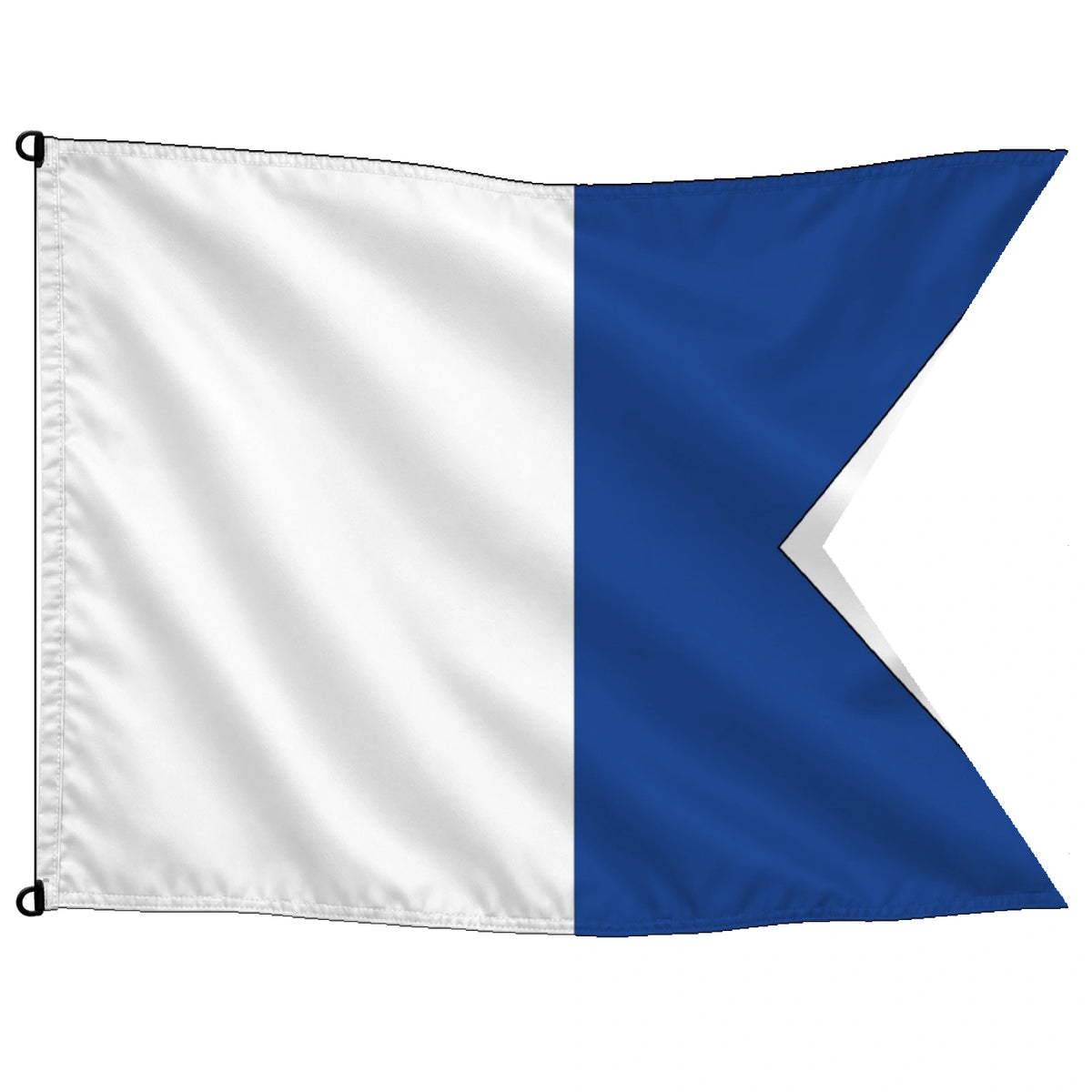 Bandera maritima alfabetica A-ALFA