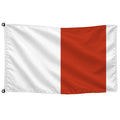 Bandera maritima alfabetica H-HOTEL · Banderiva