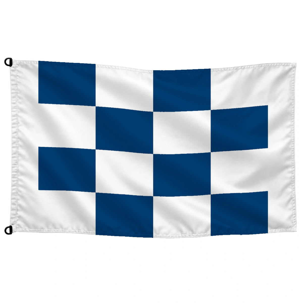Bandera maritima alfabética N-NOVEMBER