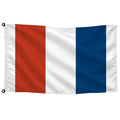 Bandera maritima alfabetica T-TANGO · Banderiva