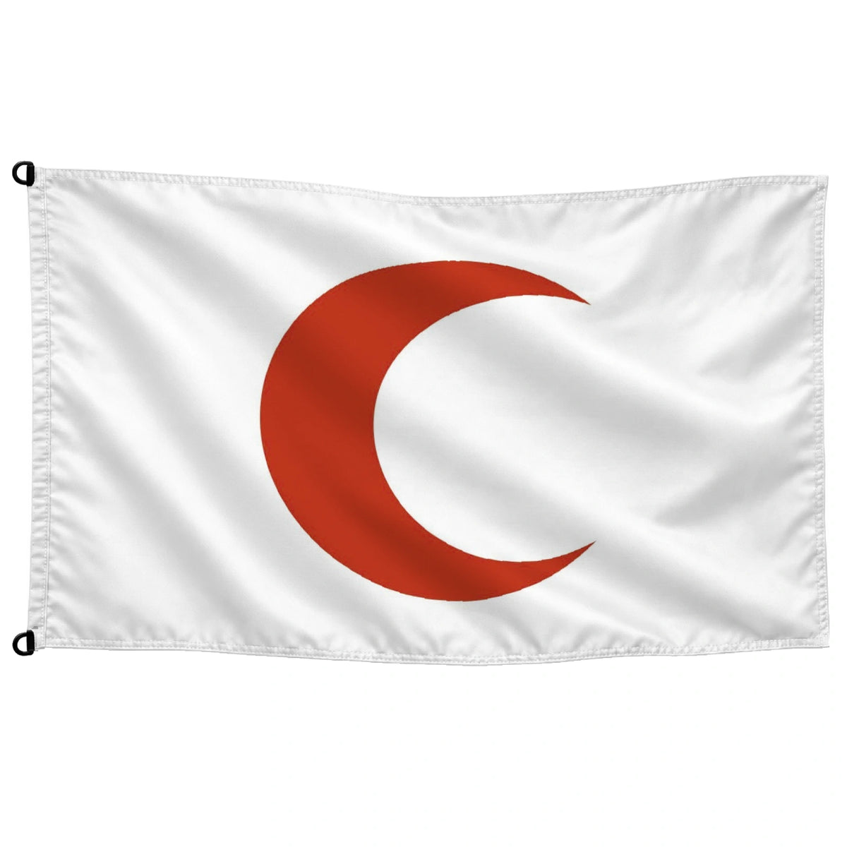 Bandera media luna roja