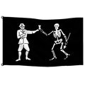Bandera pirata Bartholomew Roberts · Banderiva