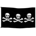 Bandera pirata Christopher Condent · Banderiva
