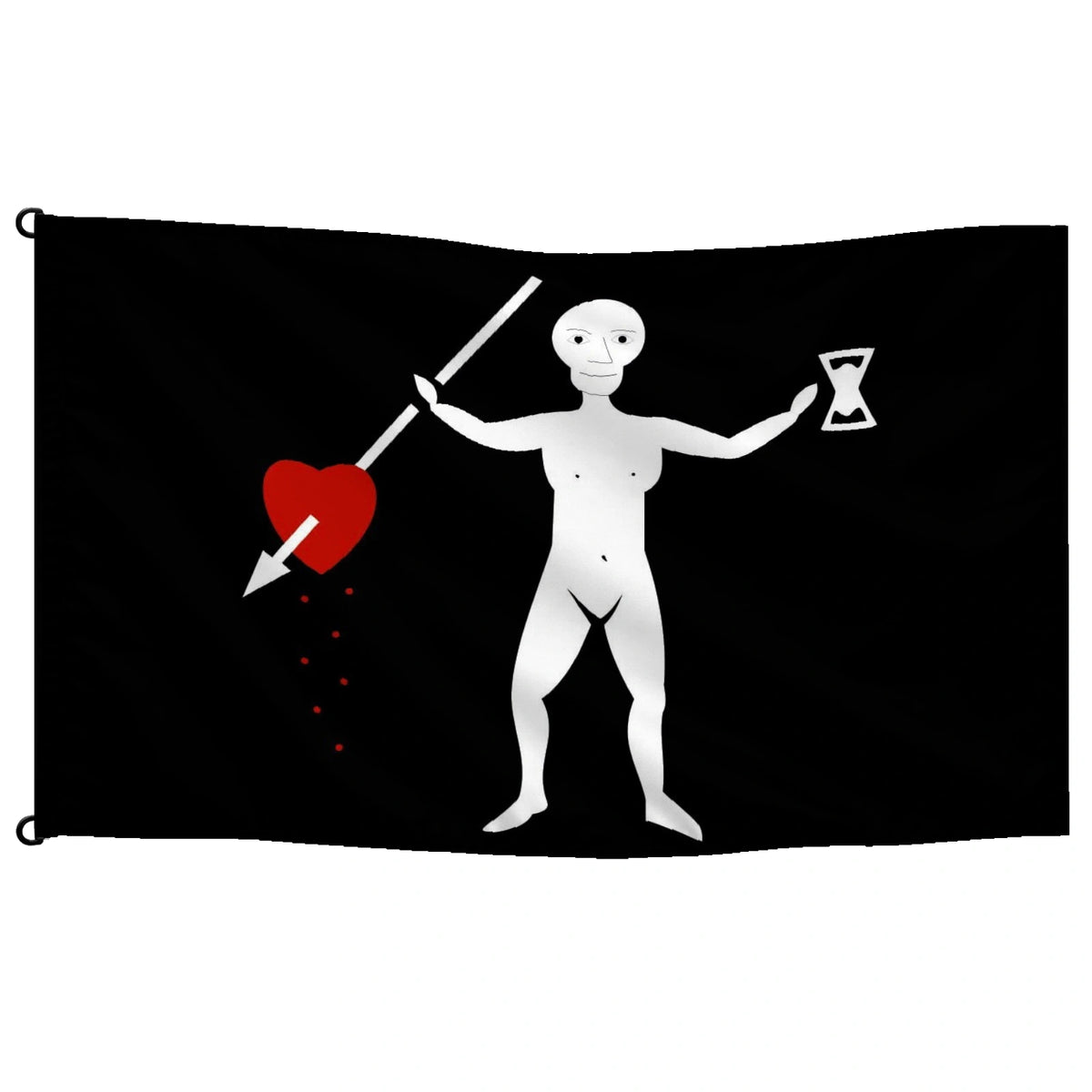 Bandera pirata John Quelch
