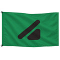 Bandera verde para playas personas con daltonismo · Banderiva