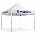 Carpa plegable personalizada para eventos con diseño Banderiva