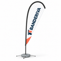 Fly banner gota personalizado con diseño Banderiva