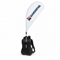 Mochila publicitaria con bandera gota personalizada — Banderiva